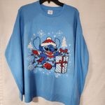 Disney Stitch Christmas women's Large Knitted sweater Photo 4