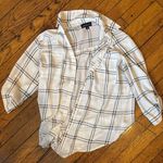 Fortune + Ivy  Plaid Button-down Blouse Photo 0