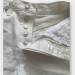 Levi's Levi’s Ribcage Denim Shorts in Cream Size 25 Photo 1
