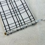Express Design Crop Pants Womens‎ Sz 0 White Black Plaid Classic Business Casual Photo 8