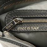 Tod's Medium Flower Shoulder Bag Grey Ruched Grainy
Leather Photo 8