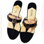 Michael Kors  Black  Palm Beach Wedge Shoes Photo 2