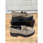 Ateliers Kai Taupe Suede Loafer Sz 8.5/9 US 39 EU NIB Decorative Buckle Slip Photo 2