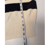 Aerie NWT Beyond Women's Striped Quarter Zip Oversized Knit Sweater XS Nautical Photo 9