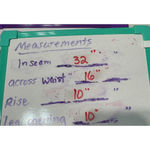 Madison White Jeans Stretch Modern Bootcut Denim womens sz 10/32 flare long Photo 6