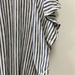 Max edition  striped women's blouse size Large w tie front Photo 3