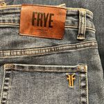 Frye Mid-Rise Split Hem Flare Jeans in Thundercloud Wash Size 12 NWT Photo 5