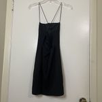 Tiger Mist NEW!  Clarity dress black strappy mini size medium Photo 3