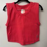NWT FP Movement by Free People FP Movement Free Throw Crop Muscle Tank Top Pink Size XL Photo 1
