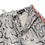 Pam & Gela Snake Print Shorts Lace Up Back Cotton Blend Women’s Size 25 Photo 5