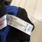 Plus size Black blue halter floral mini slip on tie back sexy lingerie top mini dress sheer choker neckline Size 1X /2X Photo 3