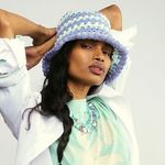 NWOT Pixie Stripe Bucket Hat Free People Crochet Bohemian Photo 1