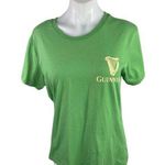 Green Good Time For A Guinness Short Sleeve Graphic Tee T-Shirt Top M Photo 0