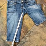 American Eagle Denim Cropped Capri Pants 2 Regular Photo 3