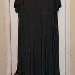 LuLaRoe  “Carley” Black A-Line Knee-Length Dress Photo 0