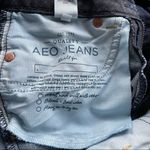 American Eagle  Artist Crop Stretch Dark Wash Jeans. 0 Photo 7