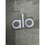 Alo Yoga Herringbone Green Full Length Leggings Size S Photo 4
