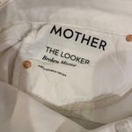 MOTHER The Looker Broken Mirror White Skinny Jeans Women's Size 30 Photo 6