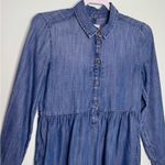 American Eagle Womens Baby Doll Top Chambray XSmall Jegging Fit Photo 7
