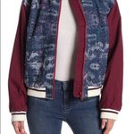Free People NWT, Varsity of Dreams Bomber Jacket, Sz S Photo 1