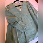 NWT Tuckernuck Green Corduroy V Neck Top
Size Medium Photo 3