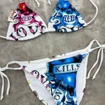 Ed Hardy  Skull Bikini Set • Y2K Tattoo • 2000s Vintage • NWT • Size S/M ( NEW ) Photo 2