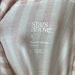Stars Above Pink Striped Collared Pajama Top So Comfy Photo 5