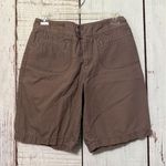 Patagonia Women Khaki Bermuda Pocket Hiking 8.5" Shorts Dusky Brown Size 6 Photo 0