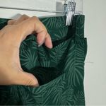 Betabrand NWOT 7-Pocket Dress Pant Yoga Pant Straight Green Palm Leaf Size Small Photo 8