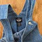 Dockers  Vintage 90s Blue Denim Overall Dress Women’s Size S Photo 2