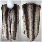 Betsey Johnson  Faux Fur Vest NEW Photo 0