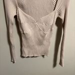 Jonathan Simkhai Sammy Bustier Rib Knit Top Champagne Photo 6