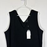 Universal Standard NWT  Aspen Ribbed Tank Size Large Photo 4