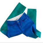 Desigual  Blue and Green Ombré Skinny Exotic Jeans Photo 1