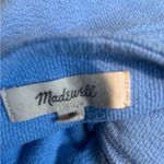 Madewell  Sky Blue Knotted Crop Top Photo 1