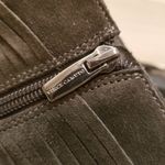 Vince Camuto {9} Saree Fringe Dark Gray Booties Photo 7