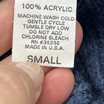 Fashion Bug Vintage  Acrylic Turtleneck Sweater Striped USA Made Size Small Photo 9