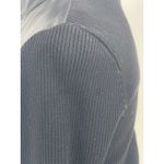 One Girl Who Like White And Black Leather Ribbed‎ Stretch Jacket Women's Small S Size 4 Photo 6