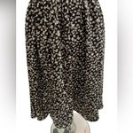 Ivy City Co Rae Dress Black Daisy Square Neckline Puff Sleeves Knee Length XS Photo 3