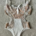 Sky to Moon Lace Bodysuit Photo 1