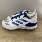Adidas Sneaker Women 8.5 White/Team Royal Blue Adizero Purehustle 3 Elite Soccer Photo 0