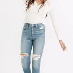 Madewell The Perfect Vintage Jean Denman Wash 25 NWT 90s Mom Jeans High Rise Photo 0