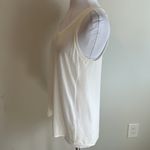 Vince  Modal Silk Contrast Tank Ivory Photo 3
