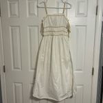 Sofie The Label White Tie Side Midi Dress Photo 1