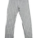 Urban Outfitters  Pants Womens‎ 0 White Black Windowpane Plaid Preppy Academia Photo 0