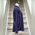 Vintage 90s Mickey Mouse Unlimited Corduroy Embroidered Western Shirt Cowgirl Blue Size M Photo 6