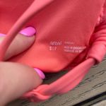 Aerie NWT  bandeau coral orange pink bikini swim top halter padded small Photo 6