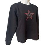 Saint and Sofia Star Sweatshirt, Sz 10 Black Photo 4