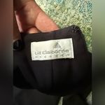 Liz Claiborne Vintage 90s  Dresses black long sleeve lace hem dress, size 10 Photo 14