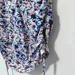 Athleta โ Half zip ruched Tank top, floral Women's size Small Photo 1